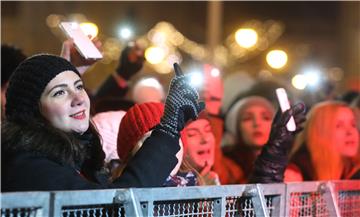 Humanitarni koncert "Želim život" na Trgu bana Jelačića