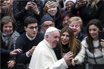 VATICAN POPE AUDIENCE