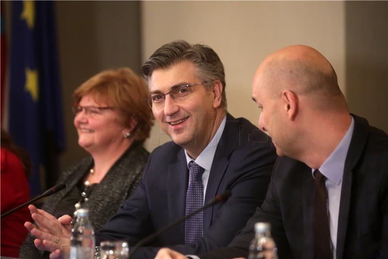 Plenković: Odnosi s predsjednicom Republike su jako dobri