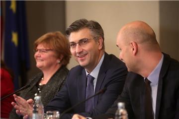 Plenković: Odnosi s predsjednicom Republike su jako dobri