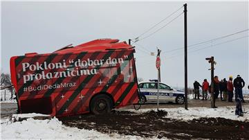 SERBIA TRAIN BUS ACCIDENT