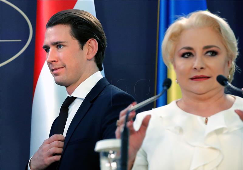 ROMANIA AUSTRIA KURZ DIPLOMACY