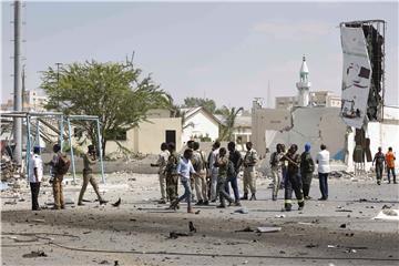 SOMALIA TWIN EXPLOSIONS MOGADISHU