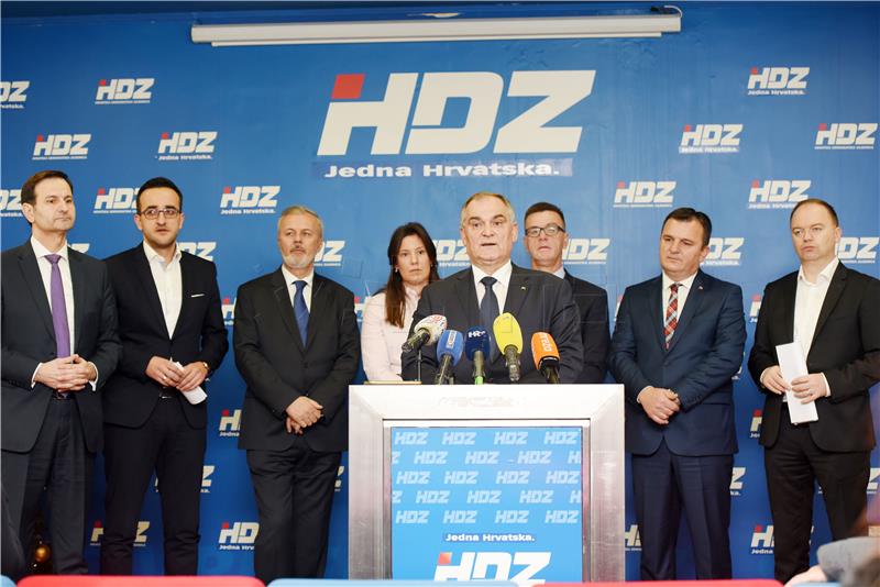 Tiskovna konferencija Županijskog odbora HDZ-a