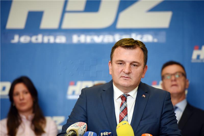 Tiskovna konferencija Županijskog odbora HDZ-a