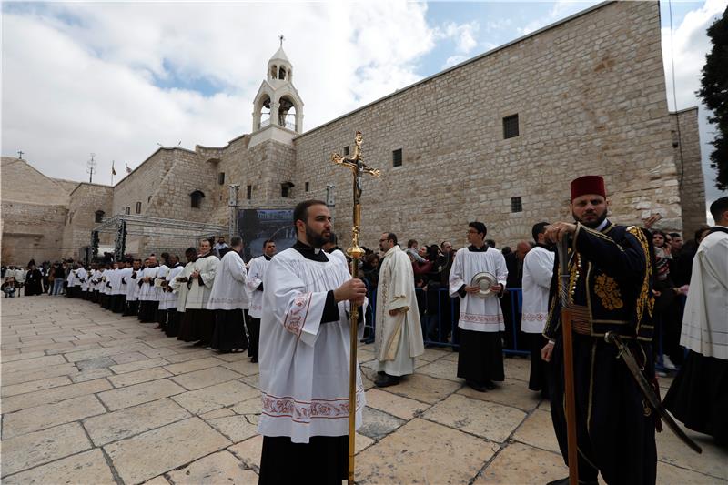 MIDEAST PALESTINIANS CHRISTMAS BETHLEHEM