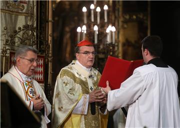 Božićno misno slavlje u zagrebačkoj katedrali