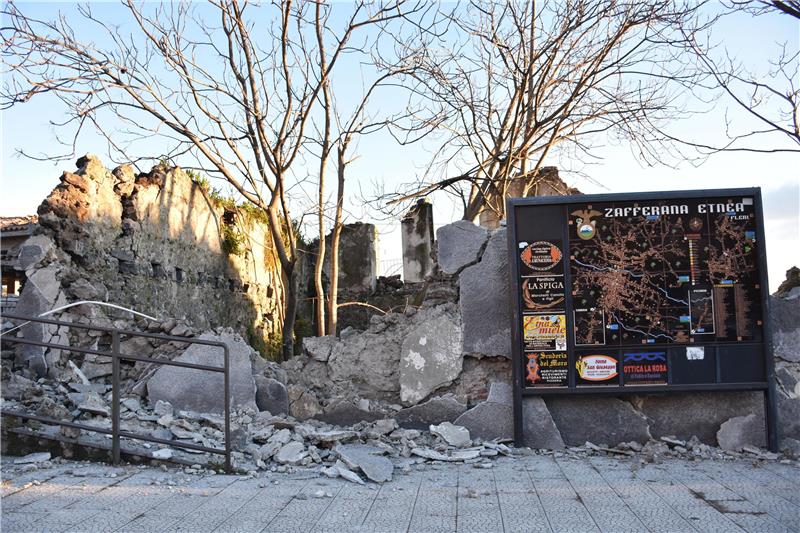 ITALY EARTHQUAKE ETNA