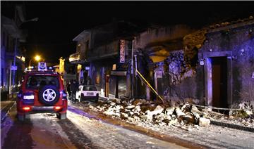 ITALY EARTHQUAKE ETNA