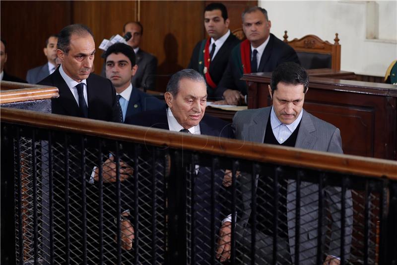 EGYPT UNREST TRIAL MUBARAK