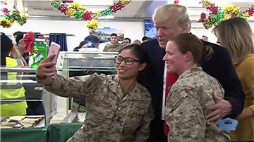 IRAQ USA DEFENSE MILITARY TRUMP CHRISTMAS VISIT