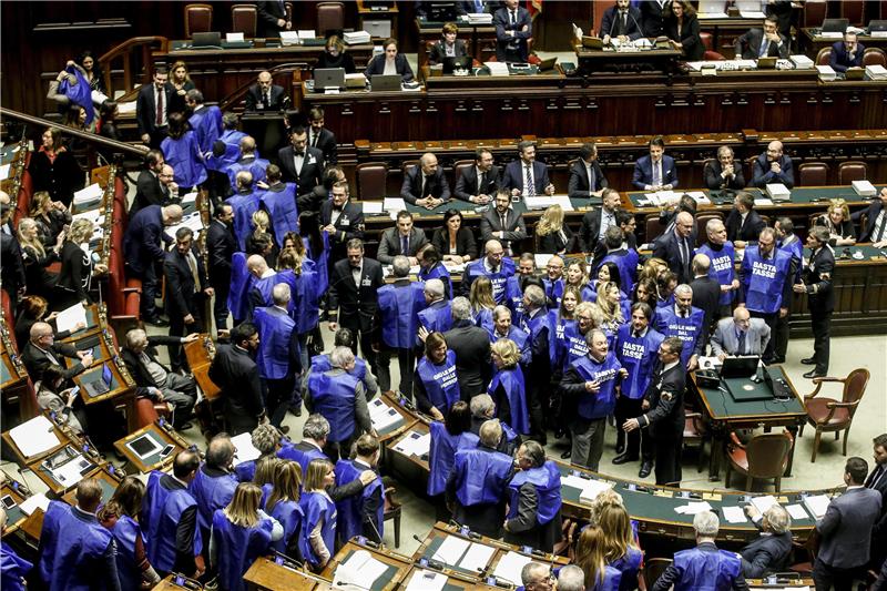 ITALY PARLIAMENT STATE BUDGET VOTE