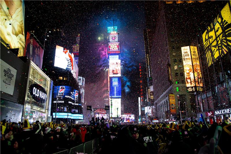 Novogodišnji doček na Times Squareu u znaku medijskih sloboda