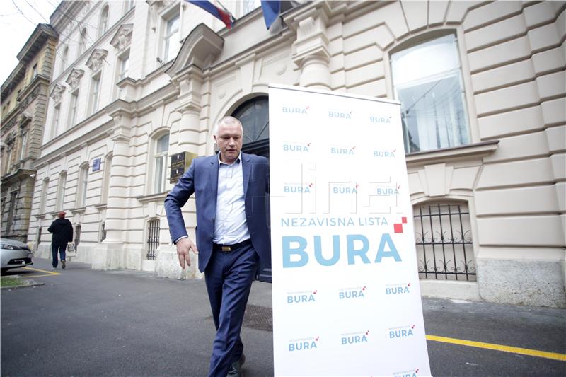 Konferencija za medije Nezavisne liste Bura 