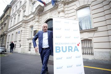 Konferencija za medije Nezavisne liste Bura 