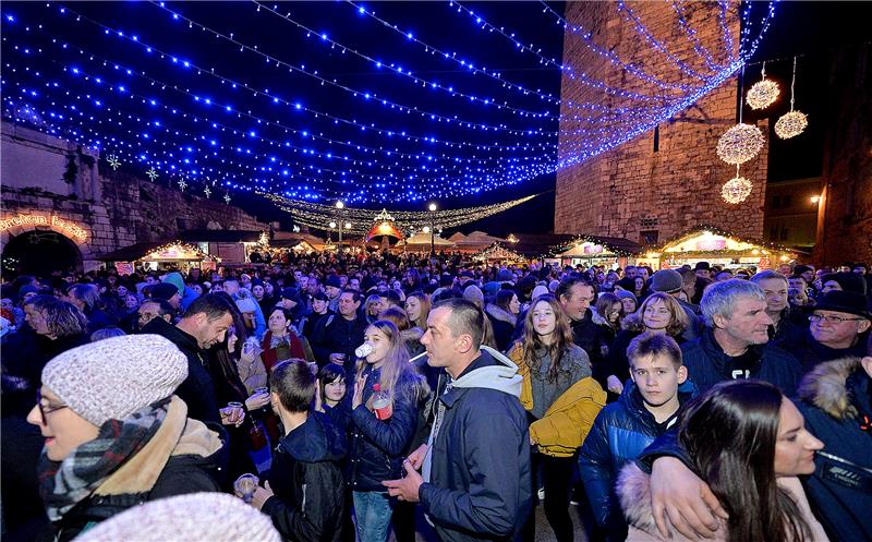 Doček Nove 2019. u Zadru