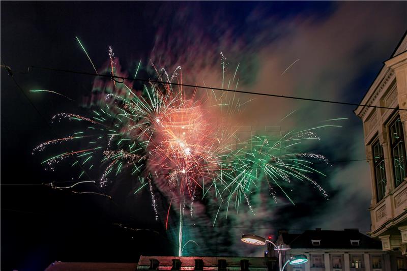 New Year's Eve celebrations held throughout Croatia 