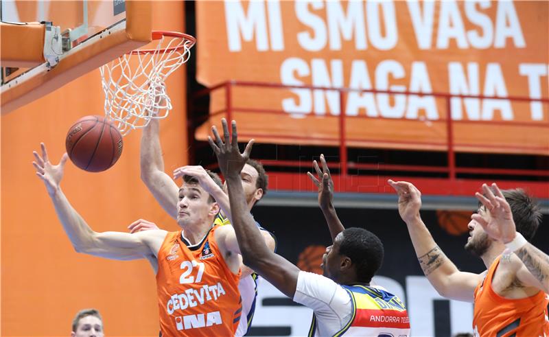 Košarka: Cedevita - Morabanc Andorra