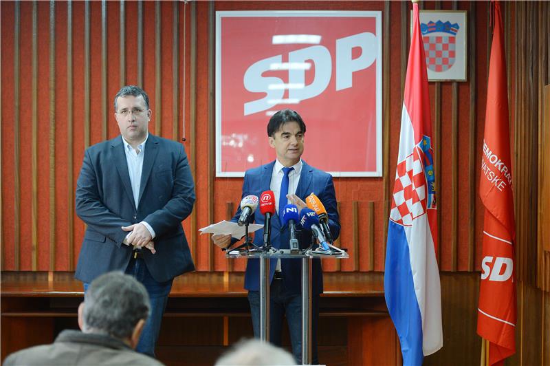 Konferencija za medije splitskog SDP-a