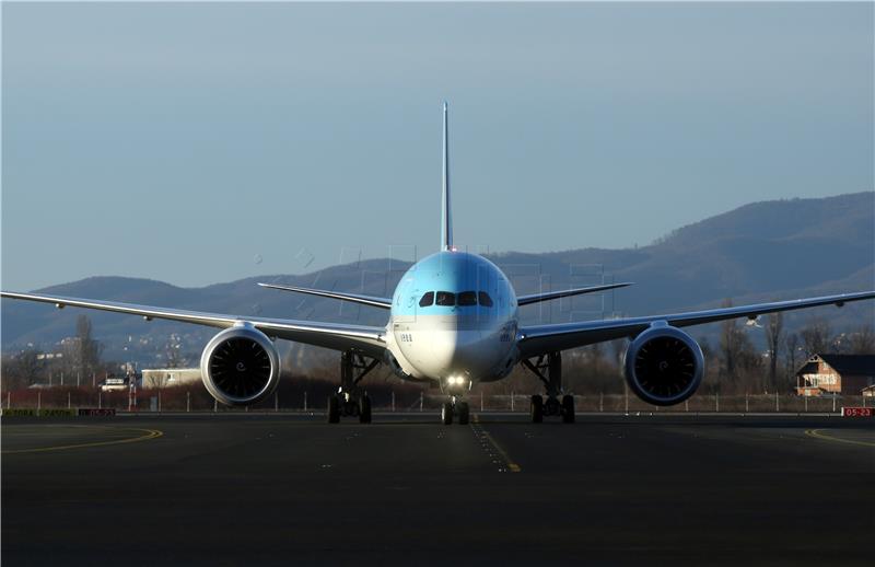 U Zagreb sletio zrakoplov Boeing 787-9 – Dreamliner, zrakoplovnog prijevoznika Korean Air, na redovitoj liniji Zagreb – Seoul