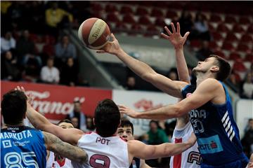 Utakmica 14. kola košarkaške ABA lige Cibona - FMP