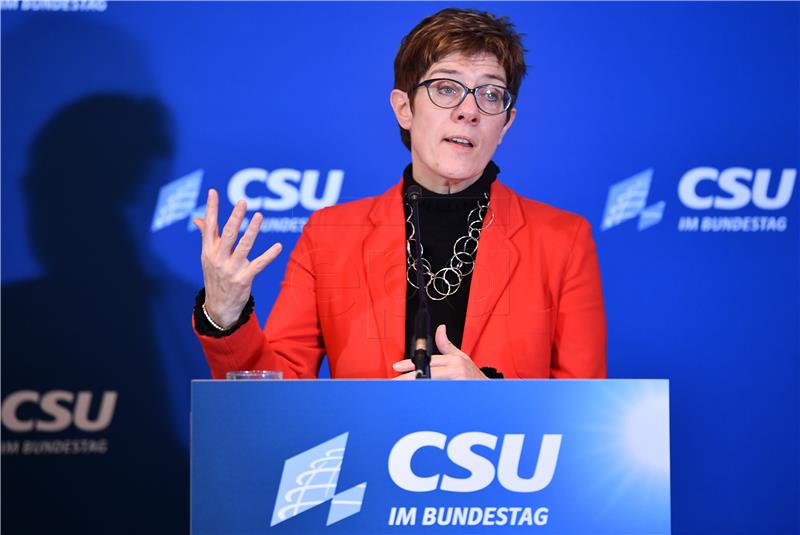 GERMANY PARTIES CSU MEETING