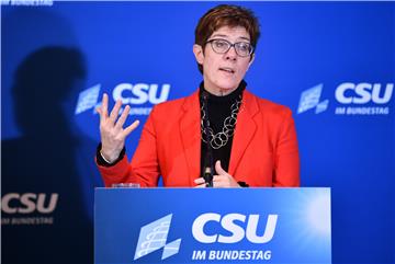 GERMANY PARTIES CSU MEETING