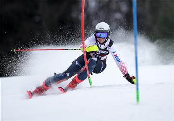 Ženski slalom na Sljemenu - prva vožnja