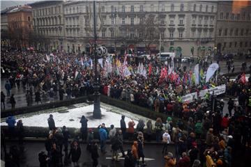 HUNGARY POLITICS PROTEST