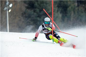 Muški slalom na Sljemenu