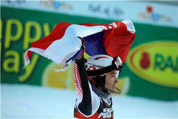 Muški slalom na Sljemenu - druga vožnja