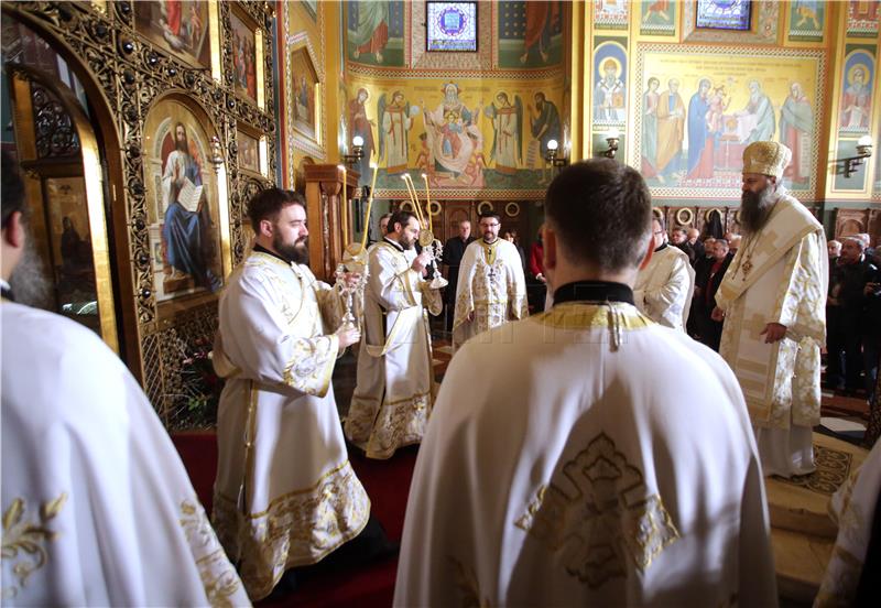 Liturgija povodom pravoslavnog Božića