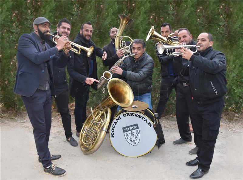 Makedonska ethno gypsy brass atrakcija Kočani orkestar 18. siječnja u Boogaloou