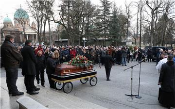 Na zagrebačkom Mirogoju ispraćen Ivo Gregurević