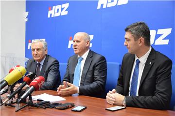 Konferencija za medije HDZ-a u Dubrovniku