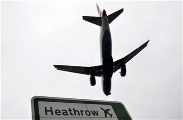 (FILE) BRITAIN TRANSPORT HEATHROW DRONE