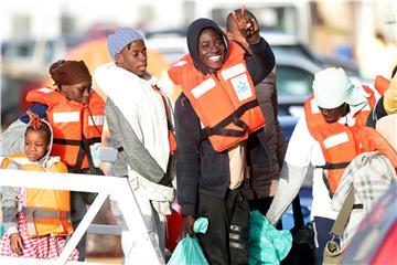 MALTA MIGRATION REFUGEES SHIP