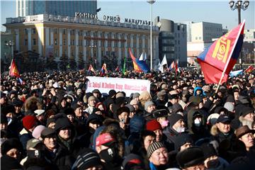 MONGOLIA ULAANBAATAR PROTEST