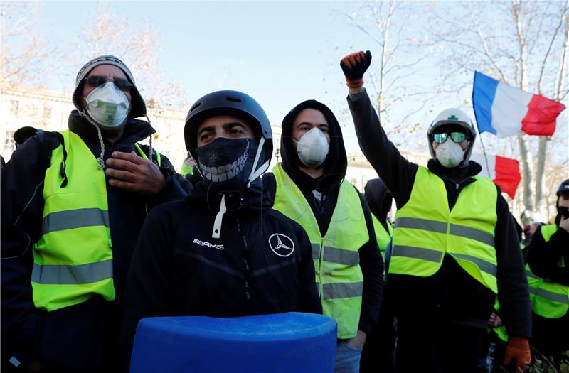 FRANCE YELLOW VEST PROTEST