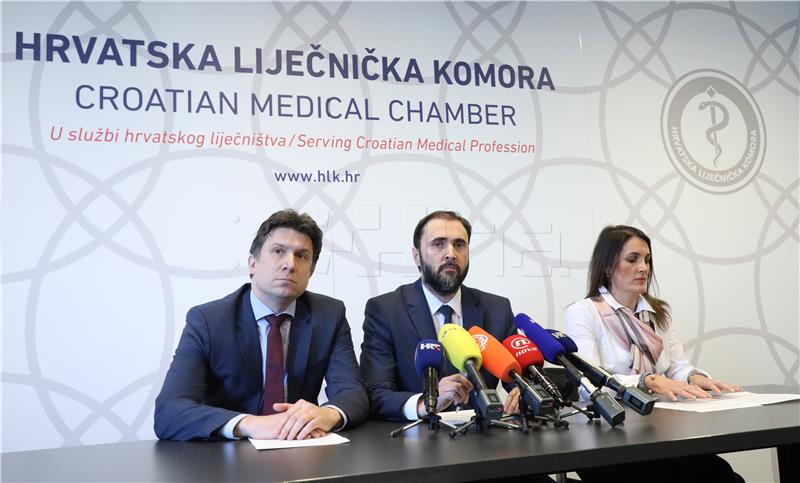 Konferencija za medije Hrvatske liječničke komore