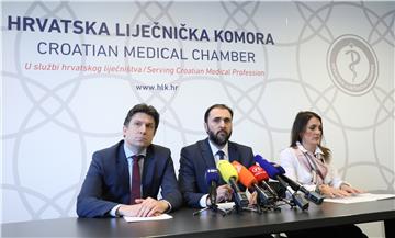 Konferencija za medije Hrvatske liječničke komore