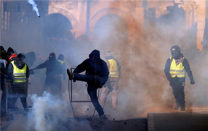 FRANCE YELLOW VEST PROTEST