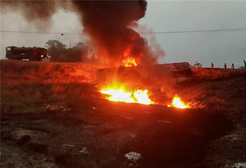 NIGERIA TANKER EXPLOSION