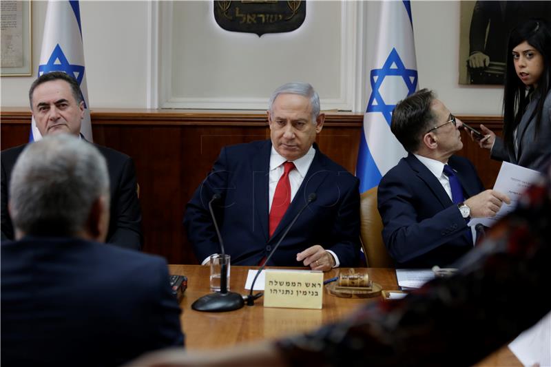 ISRAEL GOVERNMENT CABINET MEETING