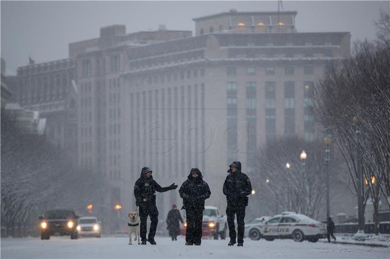 USA WEATHER WINTER STORM