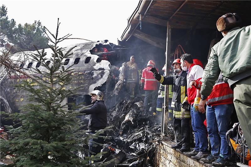 IRAN CARGO PLANE CRASH