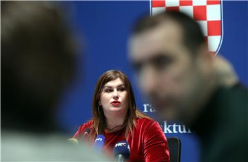 Konferencija za medije Ministarstva regionalnoga razvoja i fondova Europske unije