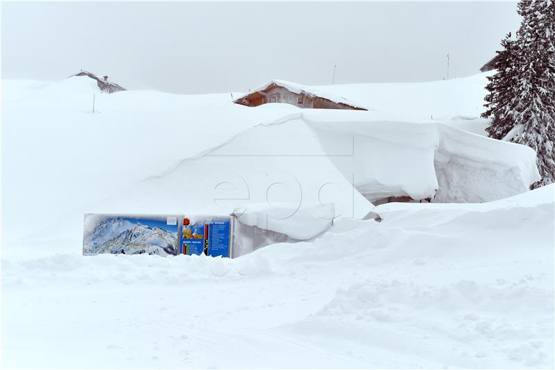 AUSTRIA WEATHER SNOW