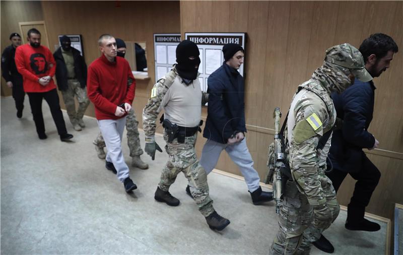 RUSSIA UKRAINIAN NAVY SAILORS TRIAL