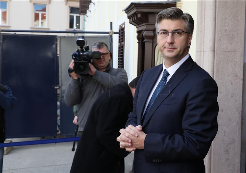 Plenković nakon sastanka s Penavom: Politika HDZ-a temelji se na politici prvog hrvatskog predsjednika 